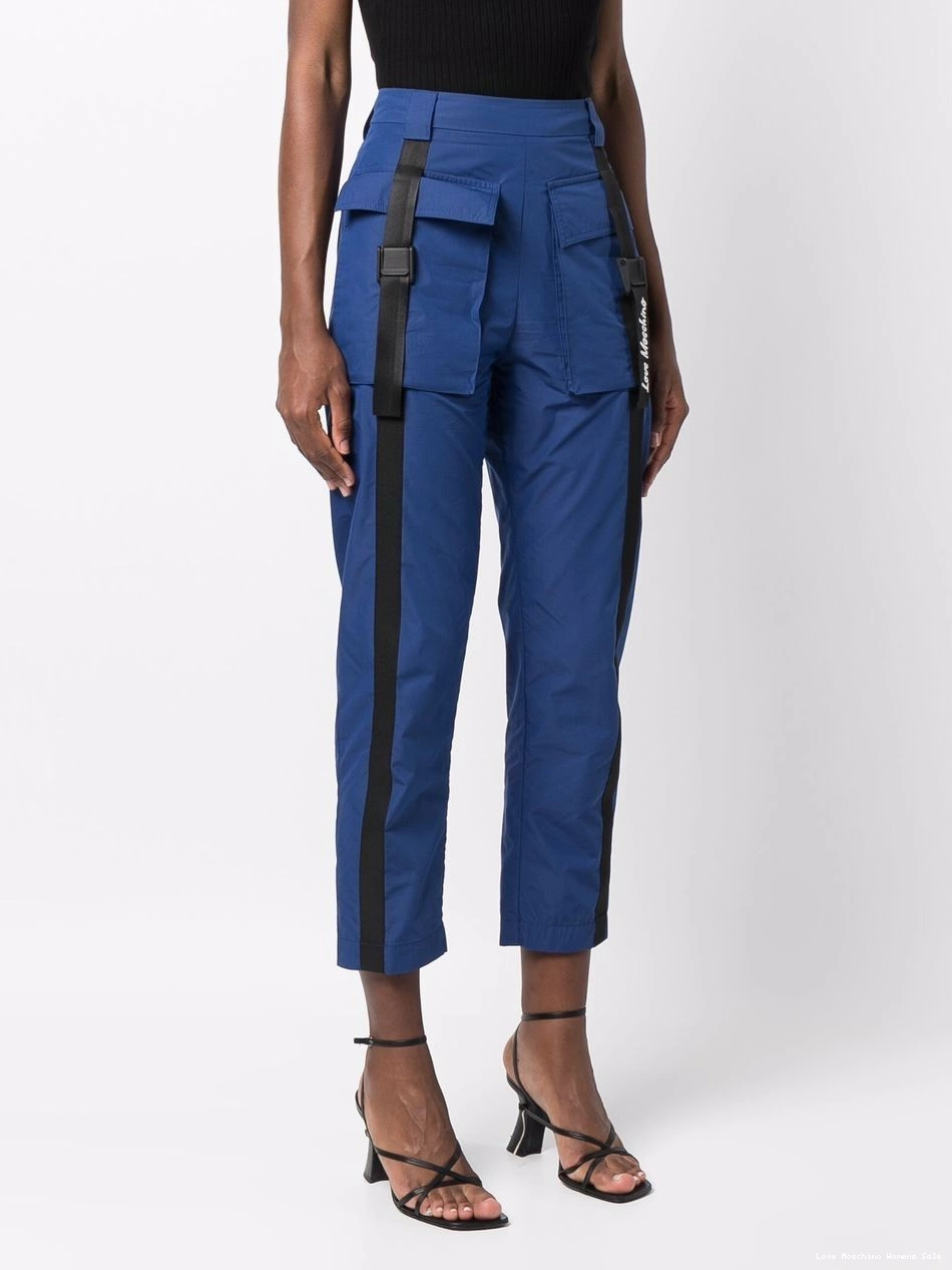 Affordable Love Moschino cropped trousers cargo Women 0406